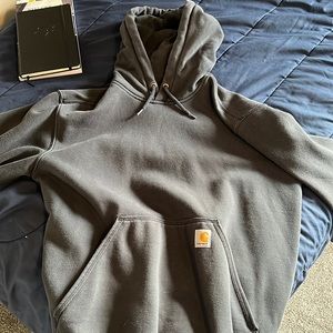 Black Carhartt Rain Defender Hoodie - Medium